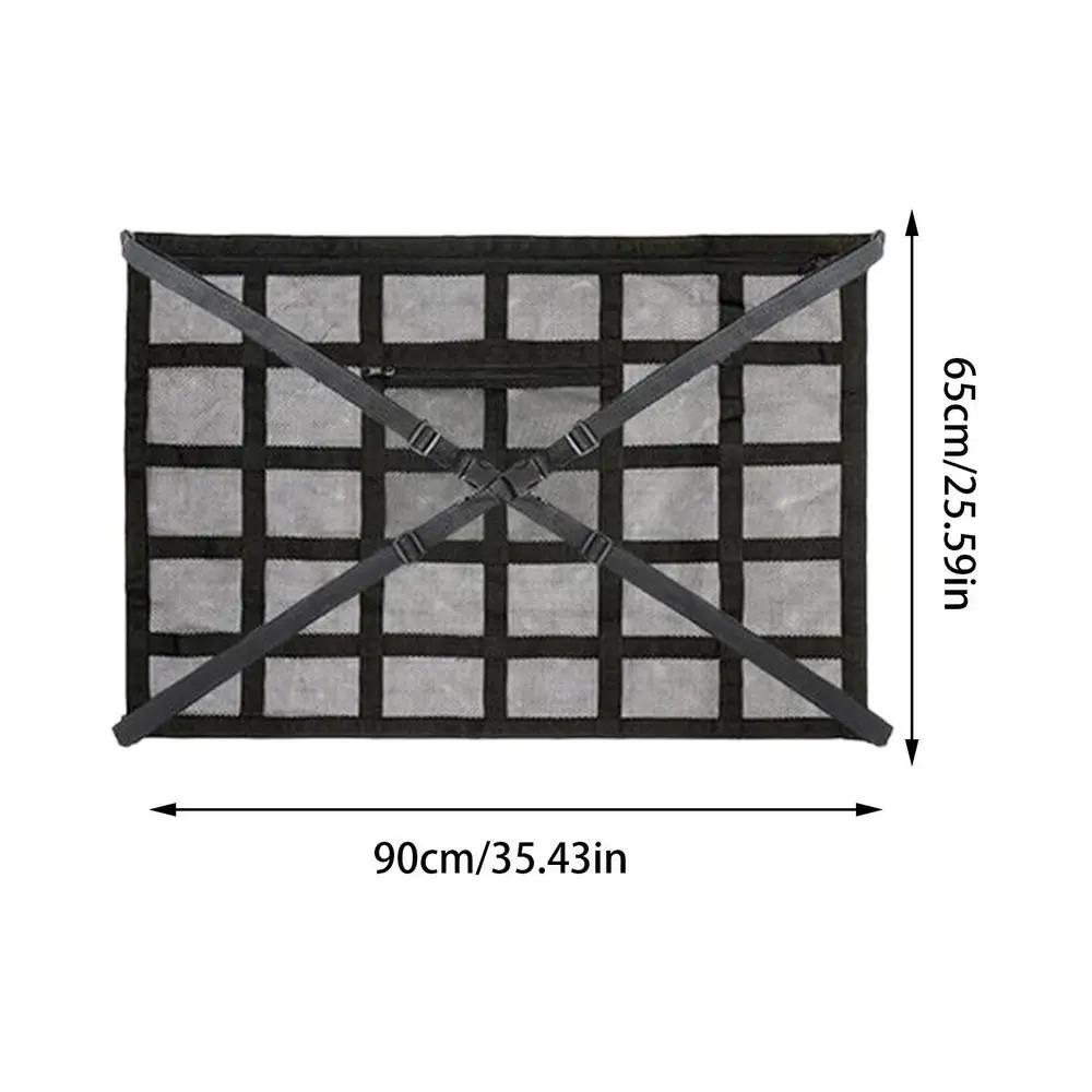 Car Ceiling Net Storage Bag Cargo Universal Truck SUV Space Saving Car Trunk Storage Pocket Organizer Sundries Bag Roof Cargo