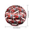 Ronaldo's Cr7 Skyward Kick Size 5 Football Machine-Stitched Indoor/Outdoor Training and Matches Perfect Commemorative Gift for Soccer Lovers