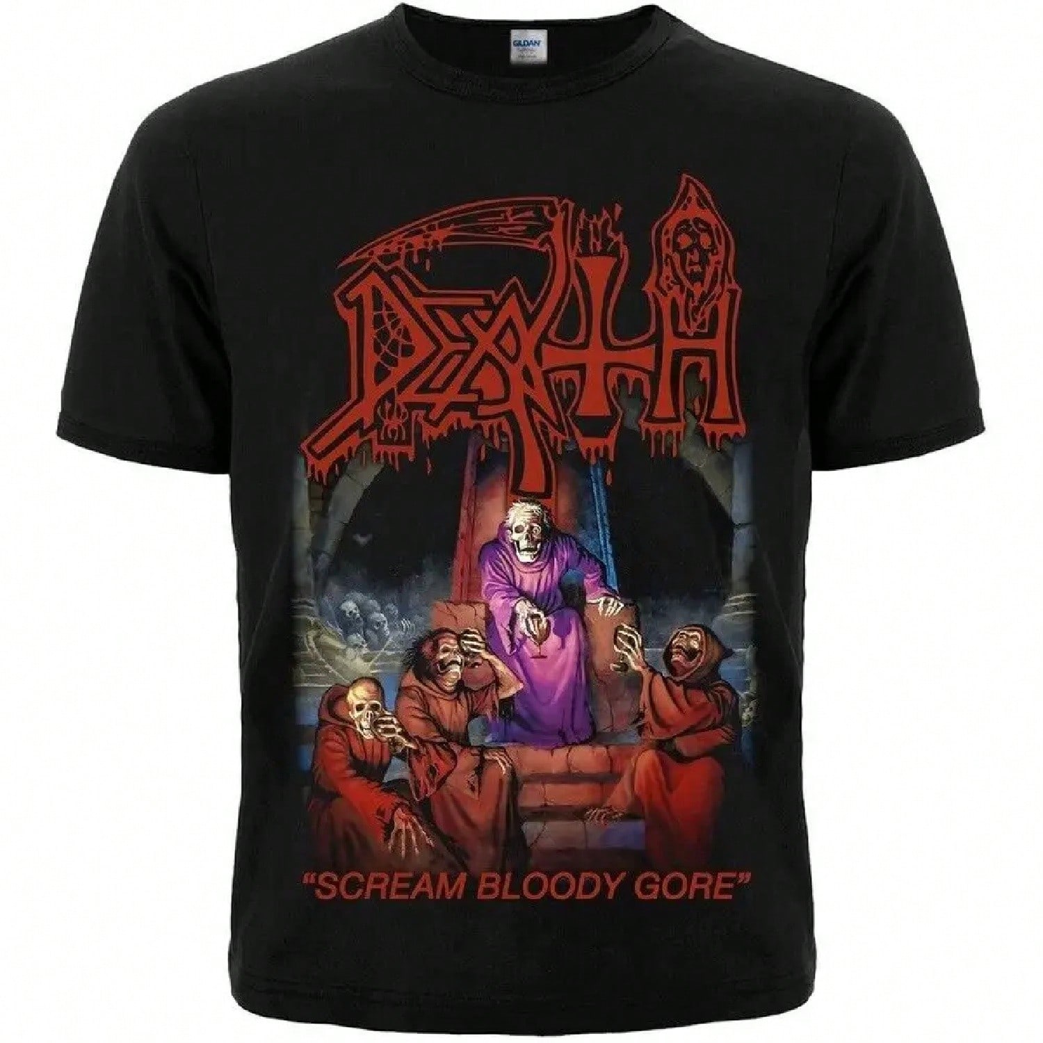 Death unisex S Symbolic T-Shirt Black Rockabilia S разноцветный