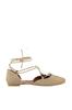 Women's Flat Shoes Tan Ballerinas
