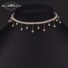 Natural Freshwater Pearl Necklace Women Versatile French Vintage Fashion Light Luxury Elegant Temperament Sweater Chain Pearl