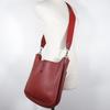 Hermes Evelyn 2 PM Schultertasche Rot/Silberne Hardware Taurillon Clemence Damen Gebraucht