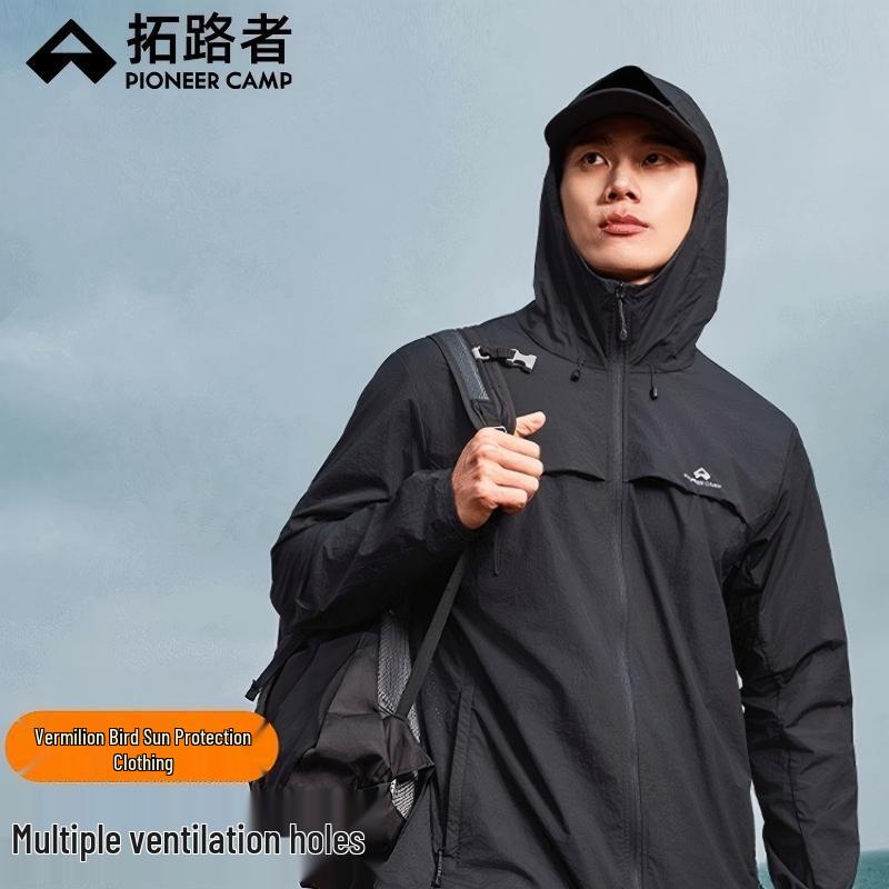 Pioneer Camp Men s Sun Protection Hooded Jacket L