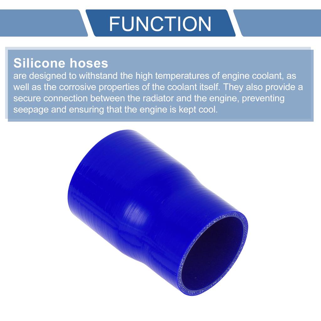 X AUTOHAUX Different Diameter Silicone Hose, Silicone Tube, General Purpose Brake Hose, Duct Hose,
