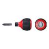 ANEX Ratchet Interchangeable Stubby with MiniSta 60 Screwdriver, Type, Ultra-Short Bit, No.306-D