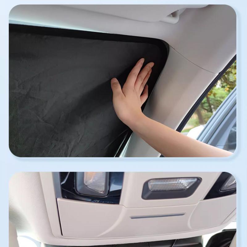 Front Sunshade For Xpeng G9 Accessories 2022 2023 2024 2025 Anti-UV Car Windshield Sun Visor Window Shade Protection Accessories