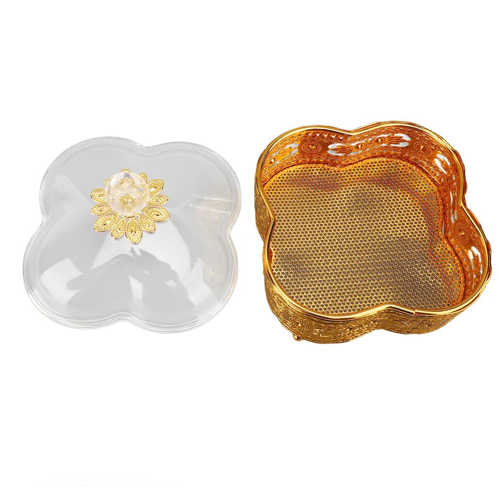 Decorative Jar Box Retro European Acrylic Small Jar for Jewelry Gift