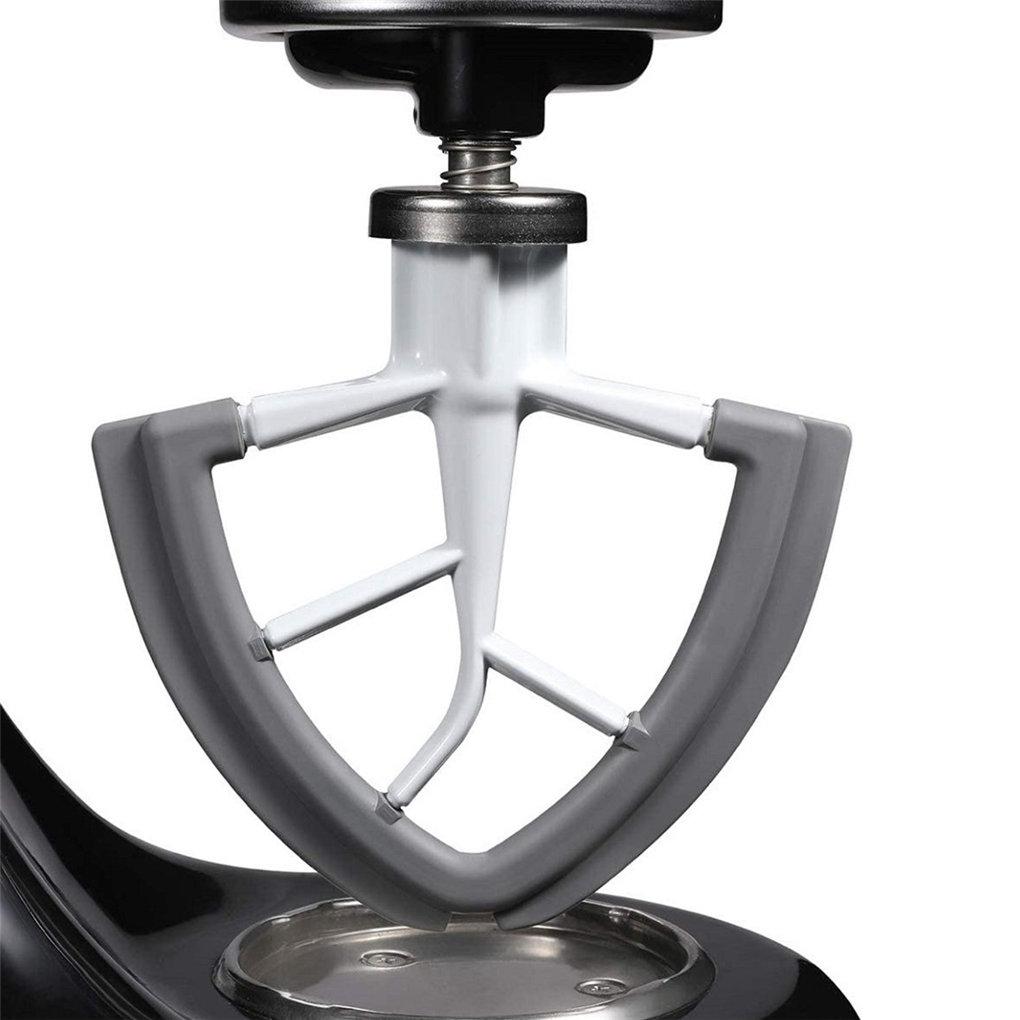 Tilt-Head Flat Beaters Wear-resistant Aluminum Silicone Mixer Paddle Household Kitchen Mixing Attachment Washable Kitchenware