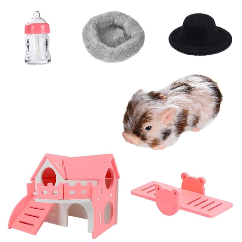 Interactive Animal Model Squeeze Pig Sensory Toy For Children Pretend Play Set