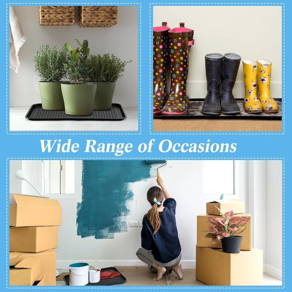 Víceúčelový mokrý podnos na boty 2v1 Podložka pod rostliny Ochrana podlahy Podložka na sušení bot Pes