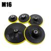 3/4/5/6/7 Inch M16 Thread Sanding Disc Flocking Self Adhesive Polishing Pads For Car Paint Care Buffing Polisher