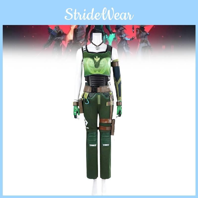 Gaming Skye Valorant Cosplay Costume Role Play Halloween Stage Performance Gift