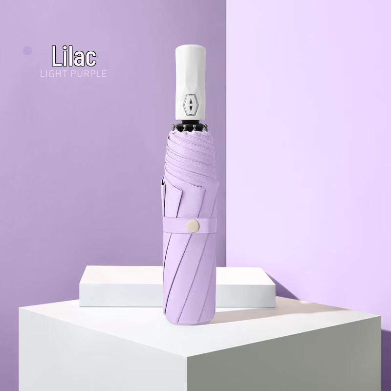 NanQiao Automatic Three-Fold Colorful Coated Umbrella