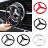 18.8 Car Front Grille Large Badge Decal for Mercedes Benz GLA GLB AMG GLS G C E GLE GLB A AMG Cover Decoration Accessories