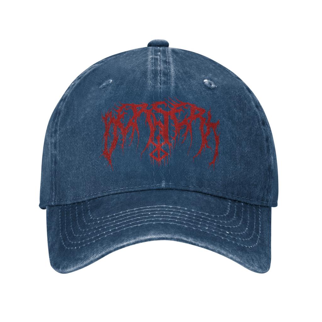 Šiltovka v štýle Heavy Metal Bereserk Pánska Dámska Denná Čiapka Klobúk Nastaviteľná Casquette Dad Hat