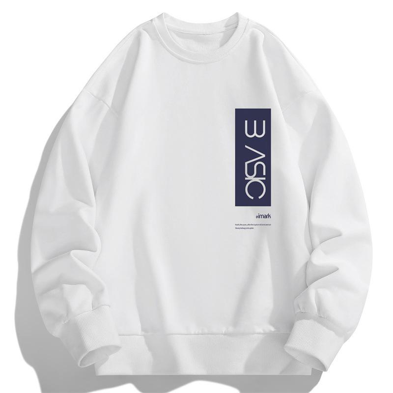 

Футболка с длинными рукавами на осень и весну, мужская рубашка-свитер, мужской свитер с круглым вырезом, мужской свитер M