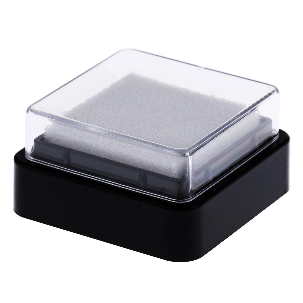 Craft Pigment Ink Pad Blank Sponge Square for Rubber Stamps Scrapbooking Paper Craft Kit for Cards and Wood