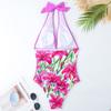 New One-piece Swimsuit Female Chiffon Skirt Swimsuit Set
