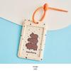 Capybara Card Holder Lanyard for Student Commute & Subway Access