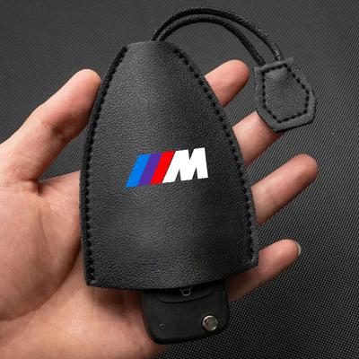 1Pcs M LOGO Car Key Protection Shell Bag Car Key Case Cover Car Keychain For X6 X1 X2 X3 X4 X5 X7 E46 E39 E90 E36 E60 E34 E30 F30 E71 F10 F10