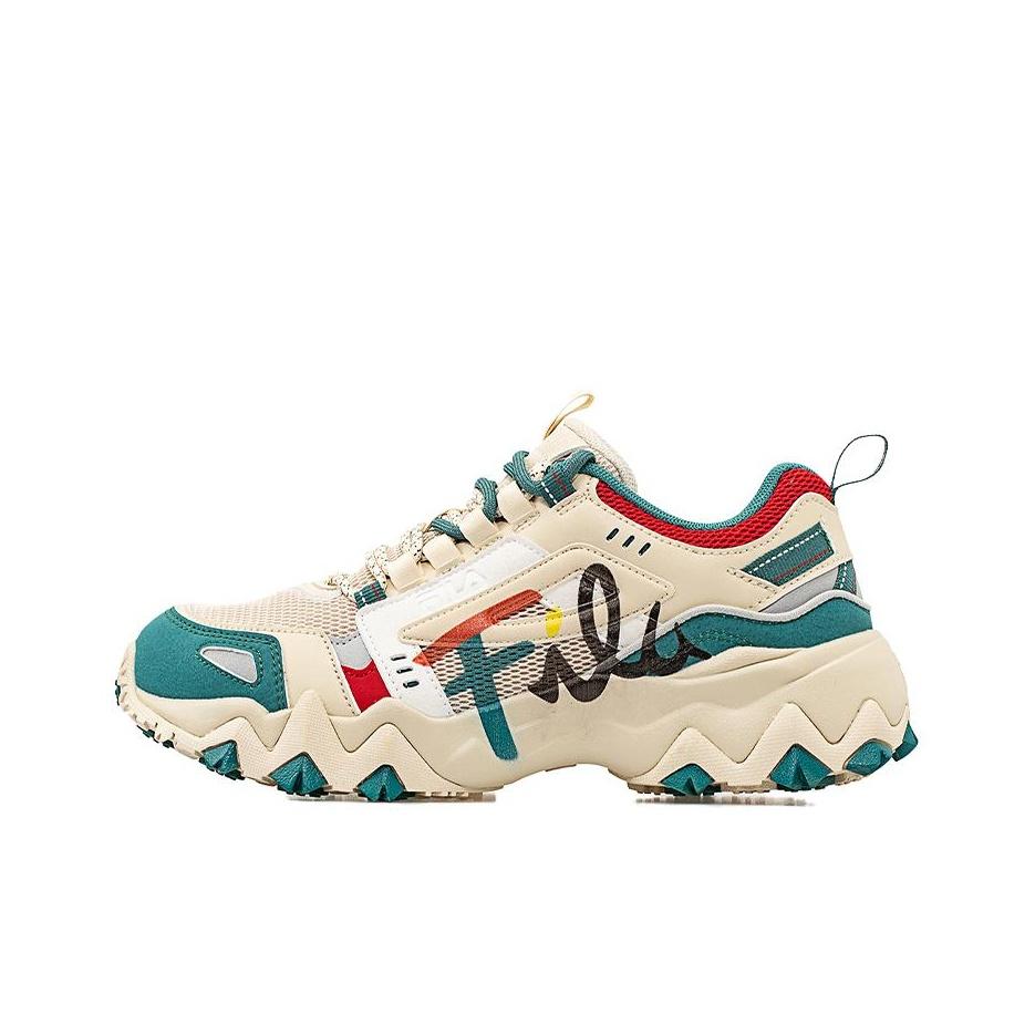 FILA Oakmont Сетчатые Удобные Универсальные Низкие Повседневные Кроссовки Lifestyle Женские Глубокий Лесной Зеленый T12W031101FAD 36