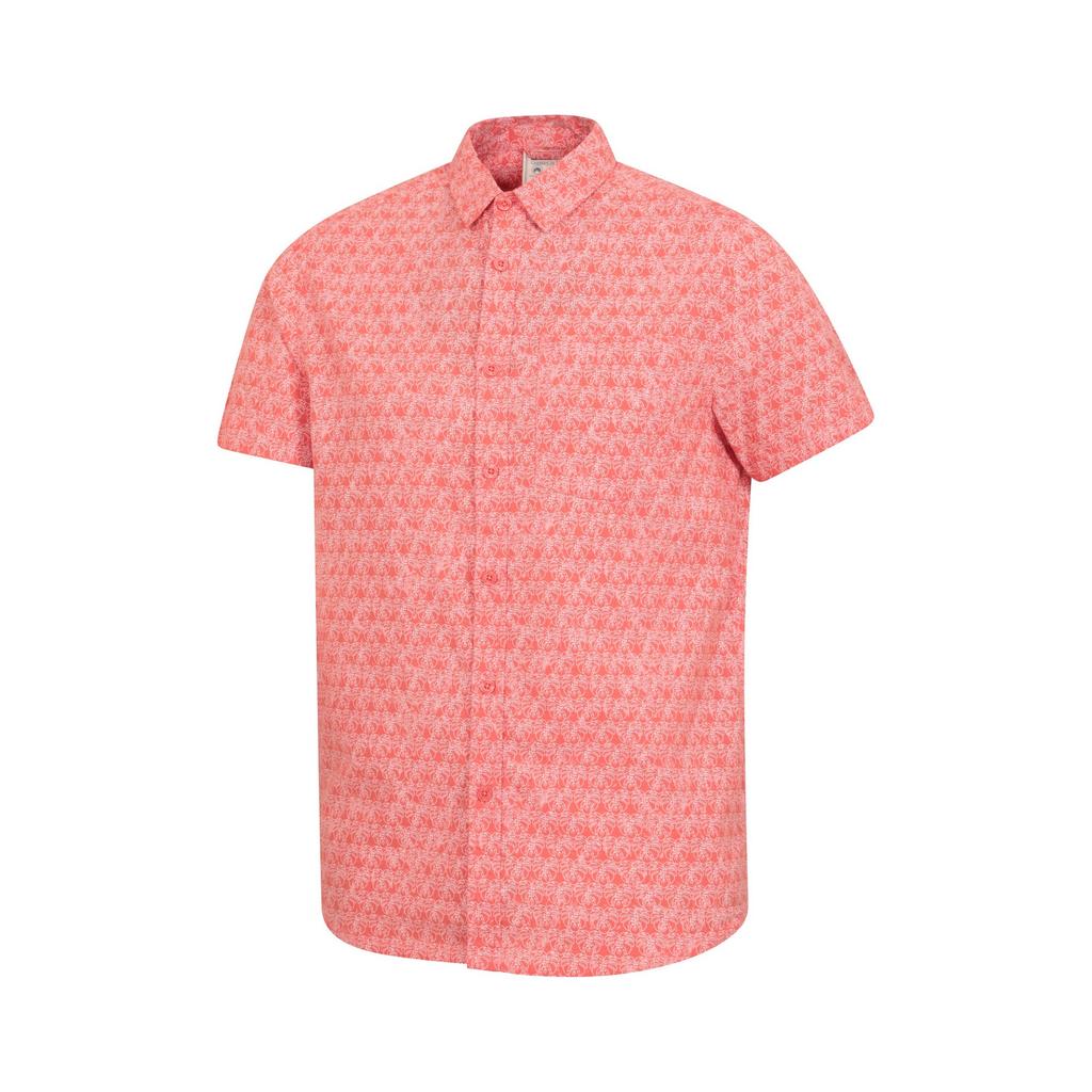 Mountain Warehouse Mens Preston Illustration Leaves Shirt