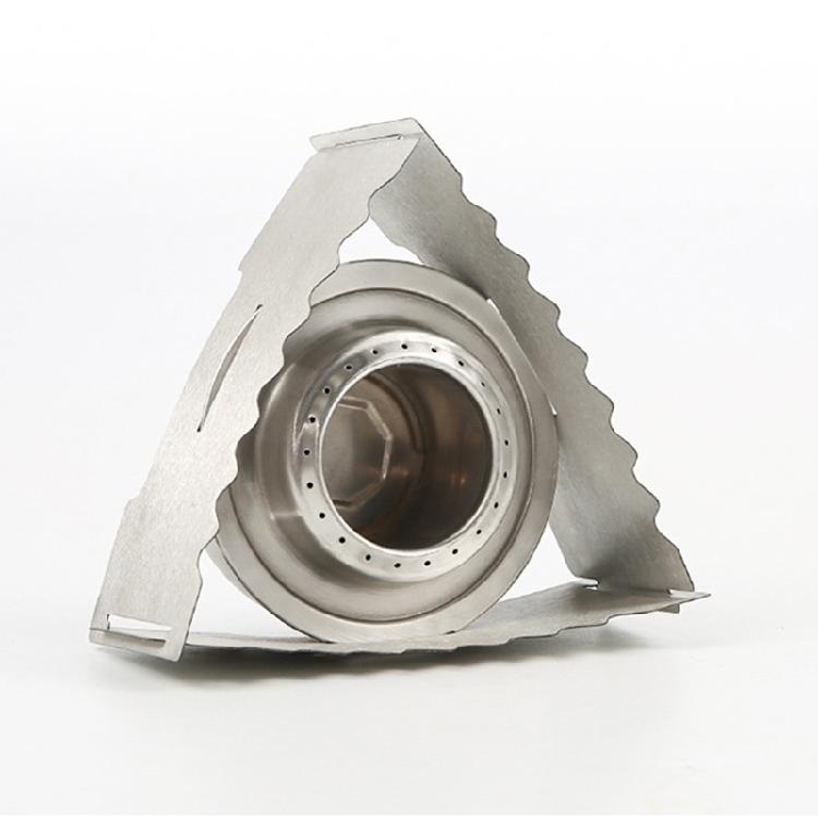 Stainless Sturdy Cooking Ultra-light Spirit for Burner for Cross Stand Outdoor C
