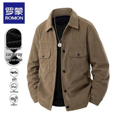 Men's Corduroy Casual Business Jacket