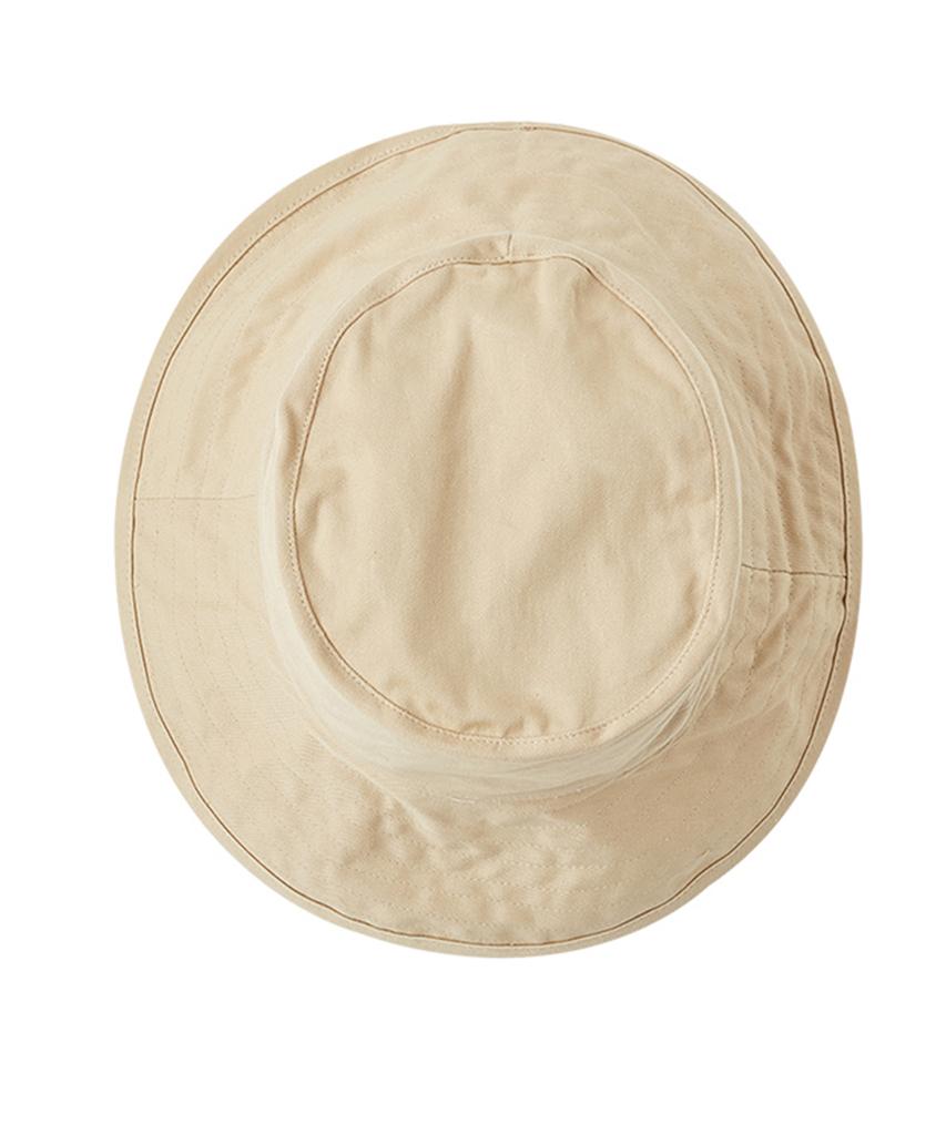 AOTT Unisex Oversized Bucket Hat Beige