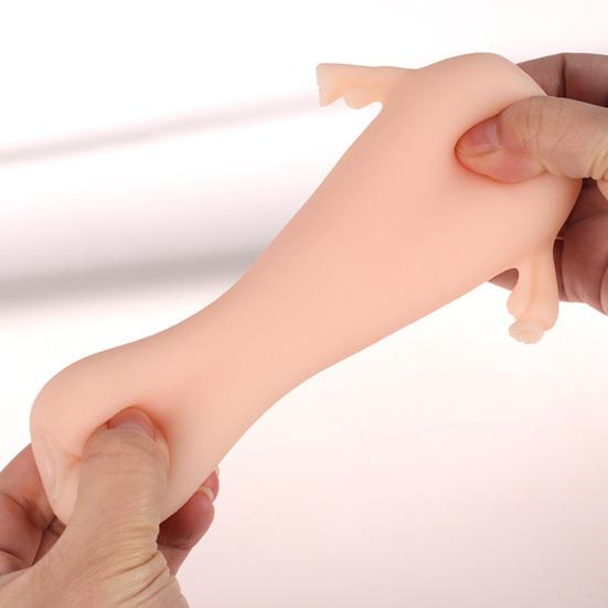 Convenient Sex Toy Vagina Real Pussy Sucking Easy Cleaning Portable