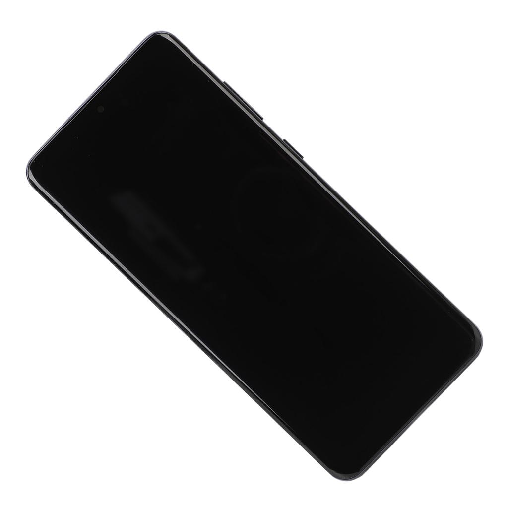 Phone Screen Replacement with Frame Support Fingerprint Curved Screen 6.9 Inch Phone Display DigitizerAssembly for