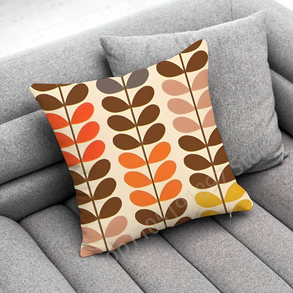 

Чехол на декоративную подушку Orla Kiely с принтом Multi Stem для подушек 50x50см 40x40см 55x55см 45x45см 30x30см, квадратный, для спальни 30cmx30cm