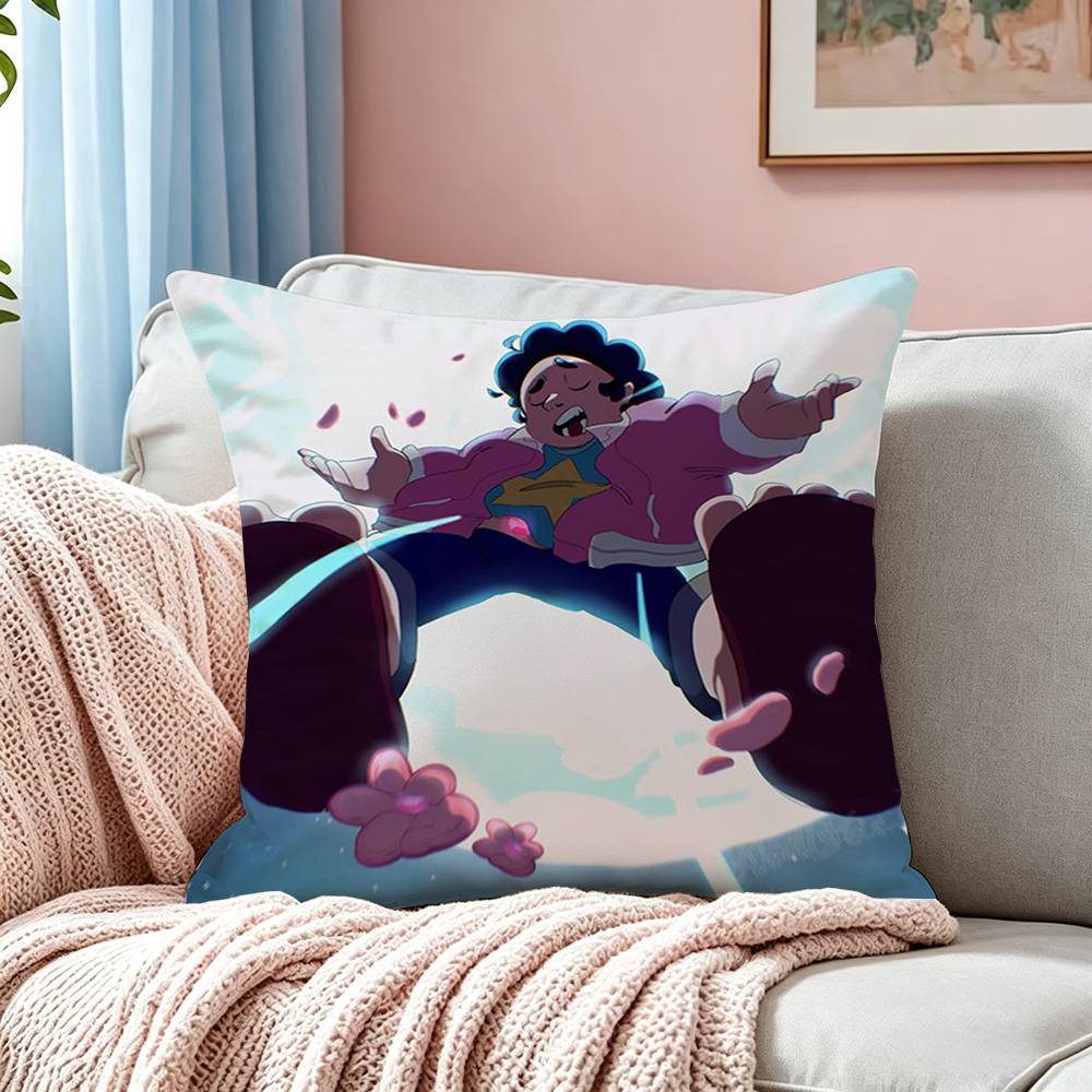 Ssteven Universe Square Doublesided Printed Pillow Case Bedroom Bedside Pillow Sofa Cushion Cover