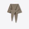 EAN JO CHUNKY WOOL LARGE SCARF (BEIGE)