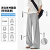 Summer Light and Thin Stomatal Quick-drying Pants Minimalist Style Wear Wide-leg Pants Design Sense Deconstruction Sports and Leisure Trousers Men
