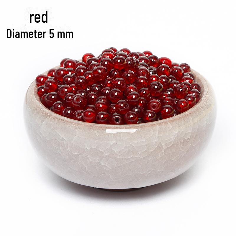 

Круглые стеклянные бусины ручной работы из нефрита для браслетов и ожерелий своими руками