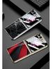 Samsung Z Flip 6 Foldable Screen Phone Case with Unique Painted Design and Mechanical Flip Glass Cover