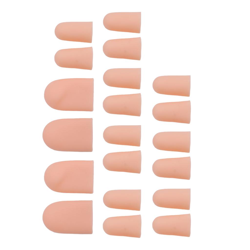 10 Pairs Toe Protector Men Women Silicone Pain Relief Toe Cap for Corns Callus Blisters Toenails