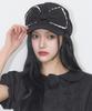ILLIGO Lace Ribbon Hunting Cap Black