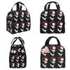 Playboi Carti Whole Lotta Red Album Cover Insulated Lunch Bag for Women Office Cooler Thermal Food Box Tote Lunch Boxes