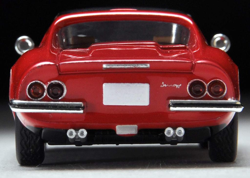 Tomica Limited Vintage TLV Dino 246GTS Red Finished Product 1/64