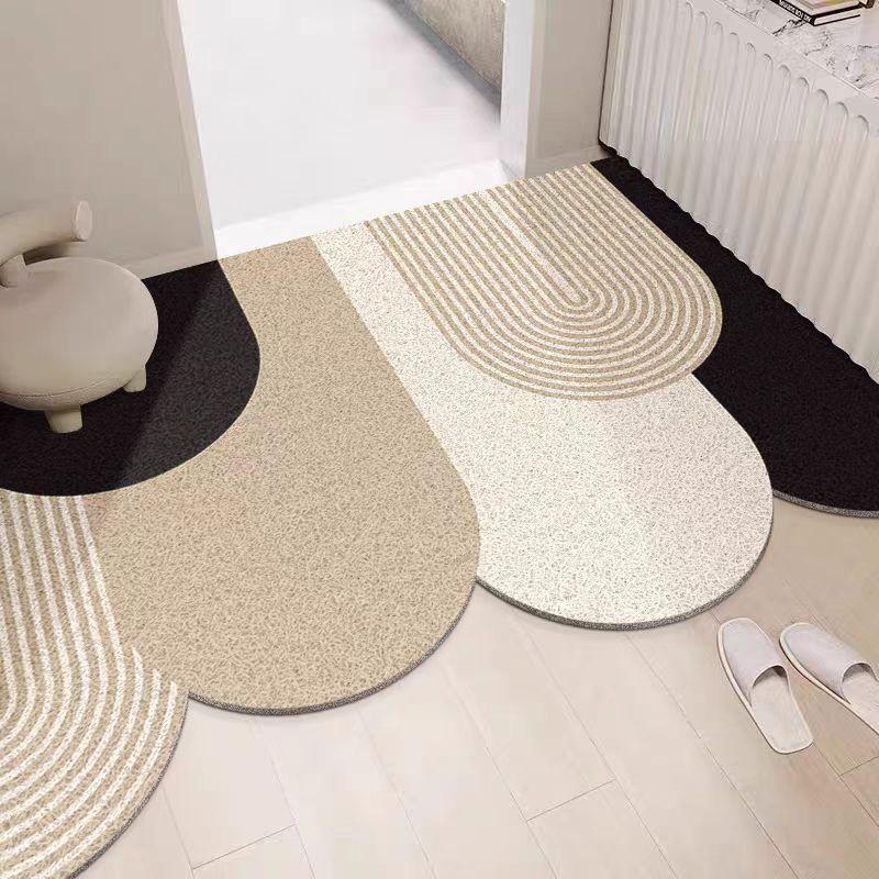 

Дом Добро пожаловать Придверный коврик Ковер для прихожей Прямоугольный Режущийся С принтом Ванный Нескользящий Напольный коврик Коврик для входной двери Коврики для помещений 40X60CM