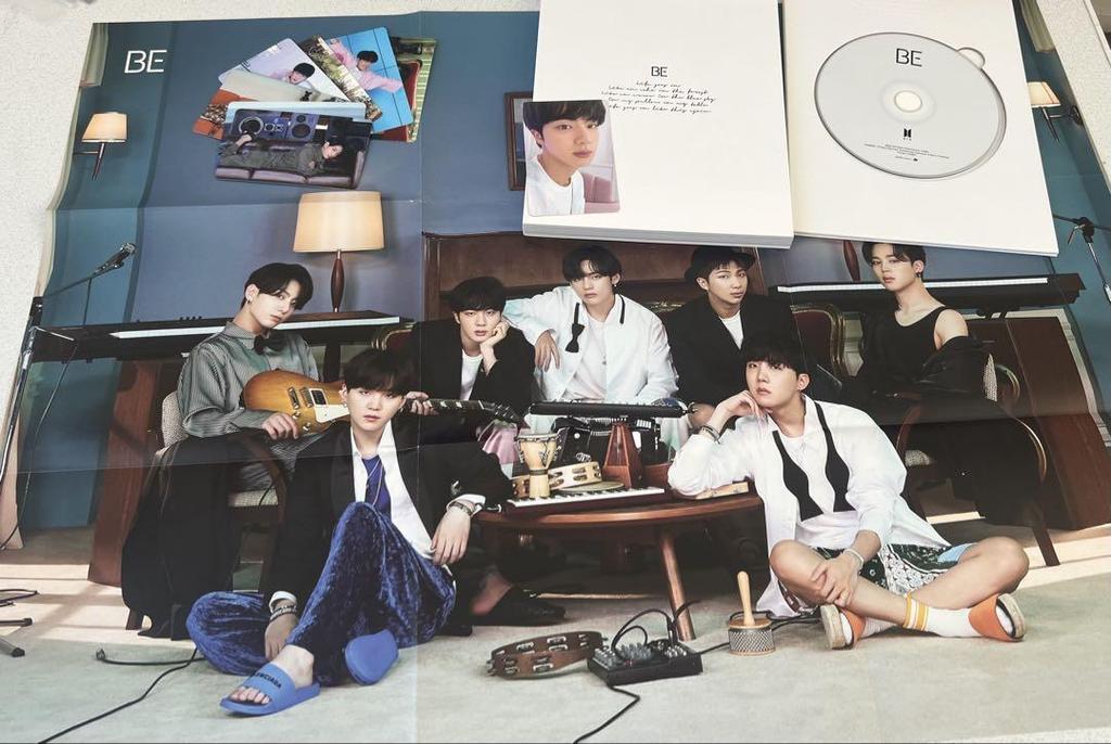 [USED] BTS Album BE Essential Edition Trading Card JIN