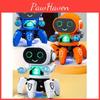 Electric Cartoon Sixclaw Robot Toy With Light And Sound For Kids Play And Entertainment