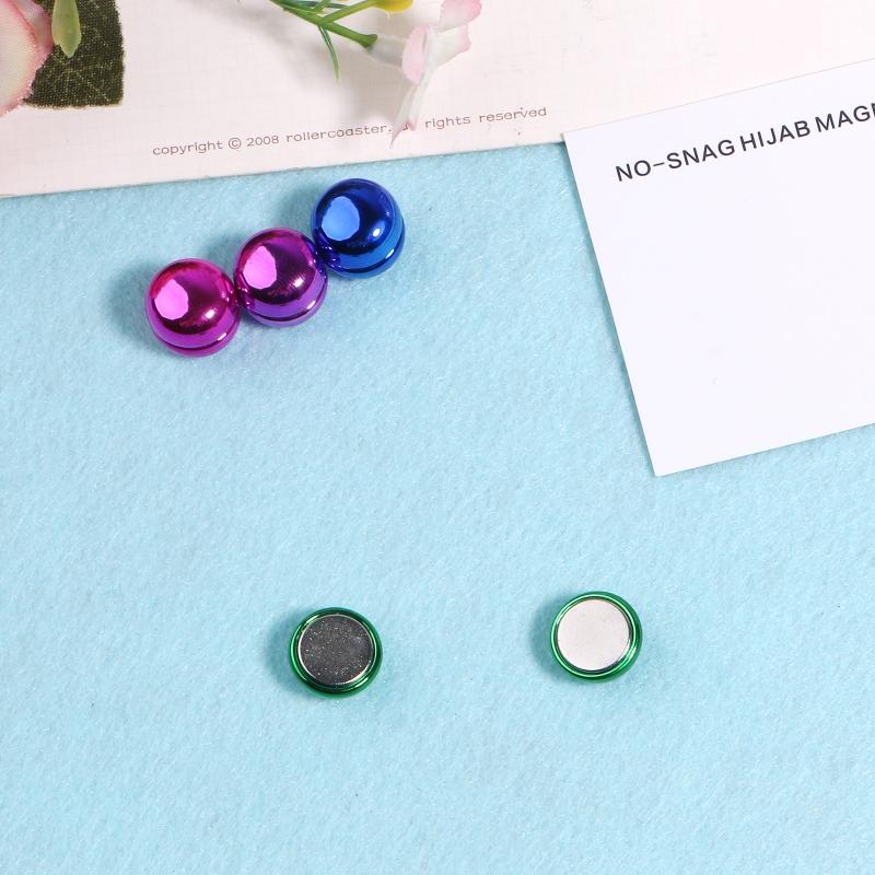 Woman Strong No Snag Hijab Magnets Magnetic Shawl Brooch Pin Hole Magnet Brooches,Choose Your Favorite Style Freely