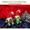 Faceless Grinch Green-Haired Monster Elf Ornament
