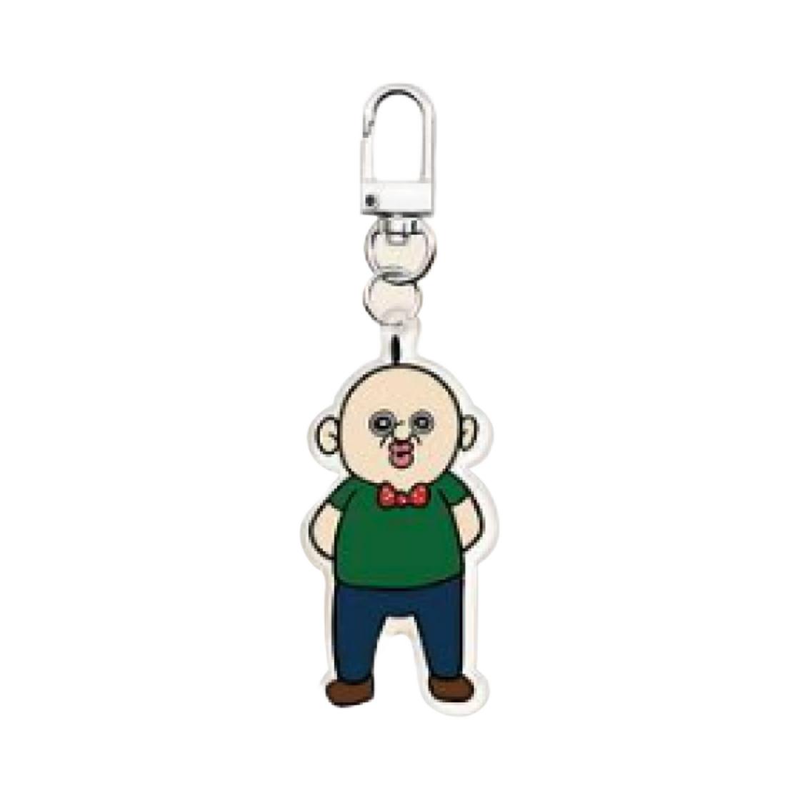 Bbangbbang Flower Holding Keyring ONE SIZE