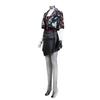 Heavy Metal Rock The Chicks Women's Bodycon Dress Cosplay Costume Glam Rock Full Set Outfit for Halloween Concert Party