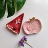 Jewelry Dish Cute Multi-purpose Ceramic Earrings Decorative Display Bowl for Indoor