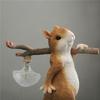 Resin Squirrel Mini LED Night Light Children's Room Table Lamp Decor Animal Squirrel Desk Lamp Bedside Lamp Home Decor Fixtures